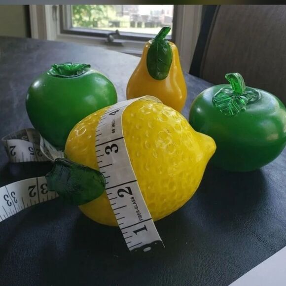 Large Glass Fruit - Picture 1 of 4